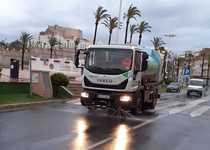 Peníscola multiplica la periodicitat i la desinfecció de vials i espais públics durant els 40 dies d’estat d’alarma