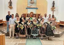 Peníscola celebra el dia del seu patró, Sant Roc, amb la tradicional ofrena floral