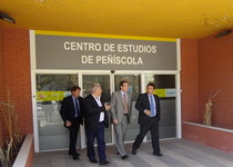 El subdelegat del Govern visita el Centre d'Estudis de Peníscola