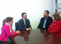 L'alcalde rep el nou president de l'Associació d'Amics de la Cultura Espanyola