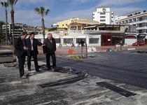 La coberta del pàrquing Voramar i el Passeig Marítim "llest en uns dies"