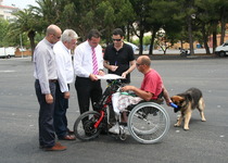 El nuevo aparcamiento del Centro de Estudios de Peñíscola, accesible y a punto de abrir sus puertas