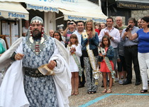 El mercado de oficios inaugura la Peñíscola, Ciudad Papal