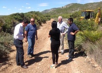 L’Ajuntament de Peníscola millora el terra dels camins rurals del Parc Natural de la Serra d’Irta