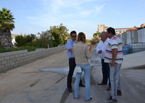 L’Ajuntament de Peníscola inicia les obres de millora del vial ubicat darrere la urbanització Caleta