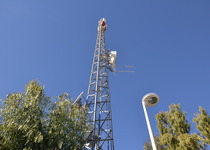 El repetidor de televisió ubicat a Cerro Mar compta ja amb els nous mòduls per a la nova sintonització de freqüències 
