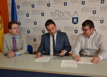 l'Ajuntament de Peníscola firma el conveni de col·laboració amb l'Escola de Música per garantir-ne la continuïtat‏