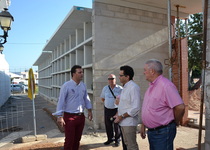 Les obres d’ampliació del cementeri municipal de Peníscola avancen segons el previst