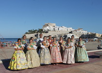 Les Falles de Benicarló aprofiten la importància turística de Peníscola i es promocionen entre els turistes