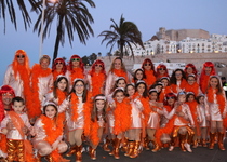 Peníscola es prepara per al Carnaval que celebra el primer cap de setmana de febrer