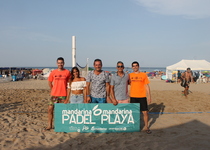 El III Triatball de Peníscola completa el seu primer torneig en la platja Nord