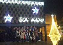 El Nadal arriba a Peníscola amb l’encesa oficial dels llums enfront del Palau de Congressos