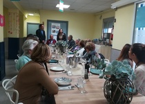 Els majors de la Unitat de Respir de Peníscola celebren el Nadal