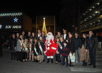 El Pare Noel arriba a Peníscola