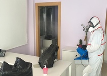 Peníscola ha comptat amb 600 hores de treballs de desinfecció de vials, espais públics i edificis públics al llarg de les 6 setmanes d’estat d’alarma