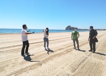 Peníscola treballa en la preparació de les platges per a la seua obertura al bany