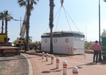 L'àrea de Turisme de l'Ajuntament de Peníscola renova la totalitat de llocs de socors de les platges urbanes.