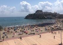 Les platges de Peníscola registren major ocupació en l'equador d'agost 