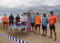 El servei de salvament i socorrisme en platges a Peníscola realitza 203 assistències el mes d'agost