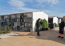 L'Ajuntament de Peníscola posa en marxa un dispositiu especial de seguretat en el cementeri per a Tots Sants