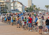 La volta en bicicleta de la penya La Revolteta, nou èxit de convocatòria