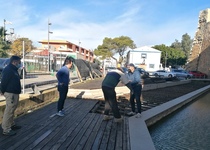 L'Ajuntament de Peníscola inicia les obres de reparació dels Fontetes