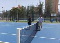L'Ajuntament de Peníscola posa en marxa les reserves de la recentment renovada pista de tennis