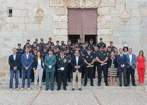 La Policia Local de Peníscola celebra el Dia del seu Patró amb el reconeixement a catorze agents i un civil