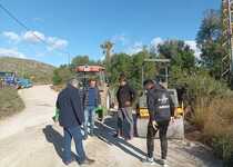 L'Ajuntament de Peníscola adequa el camí d'accés al Parc Natural de la Serra d'Irta