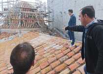 L'Ajuntament de Peníscola col·labora en la reparació de la cúpula de l’ermita de la seua Patrona