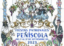 El disseny "Danses, Festa i Tradició", de Joan Safont serà cartell i portada del programa de Festes Patronals de Peníscola d'enguany.