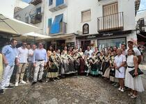 Peníscola celebra el dia del seu Patró, Sant Roc, amb la tradicional ofrena floral