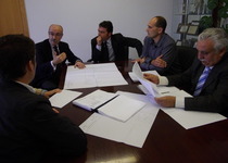 El diputat provincial d'Esports visita Peníscola