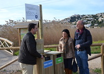 Illes ecològiques de reciclatge en el recorregut medioambiental