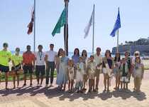 Peníscola ja presumeix de banderes de qualitat a la seua platja