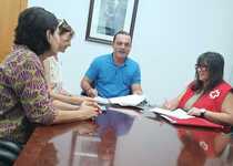L'Ajuntament signa el seu conveni de col·laboració amb l'agrupació local de Creu Roja