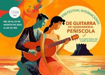 Demà arranca la XXIII edició del Festival Internacional de Guitarra Hondarribia-Peníscola
