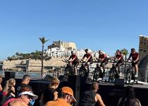 Peníscola pedala per la investigació del càncer infantil