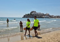 Peníscola arranca la posada en marxa del dispositiu de socorrisme i salvament en platja per a la temporada de bany
