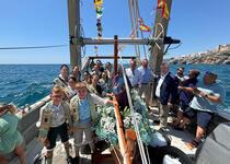 Peníscola celebra la tradicional processó marítima en el dia de Sant Pere