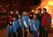 Peníscola celebra Sant Antoni amb la foguera i la torrada tradicional