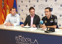 La Policia Local de Peníscola activa un dispositiu preventiu d'informació ciutadana sobre com actuar en cas de moviment sísmic 