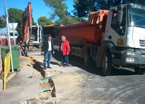 Comencen les obres de canalització de l’enllumenat públic en la urbanització Urmi de Peníscola