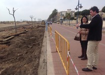 L'Ajuntament de Peníscola du a terme millores en el Passeig Marítim