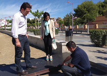 L'Ajuntament de Peníscola posa a punt les passarel·les de la platja Sud
