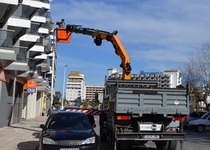 Peníscola renova els punts de llum de l'enllumenat públic i instal·la lluminàries més eficients