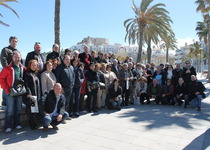 Els veïns de Santillana del Mar visiten Peníscola