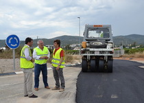 L’asfaltat de la carretera de Peníscola a Benicarló  acabarà en els pròxims dies i el vial s’obrirà al públic a finals de setmana