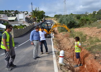 L’Ajuntament de Peníscola adequa 20km de vials afectats per les passades pluges torrencials i avança en les tasques preventives davant la gota freda