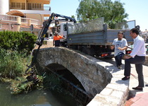 L'Ajuntament de Peníscola acaba la primera fase de desbrossament i poda de canyes de sèquies i marjal